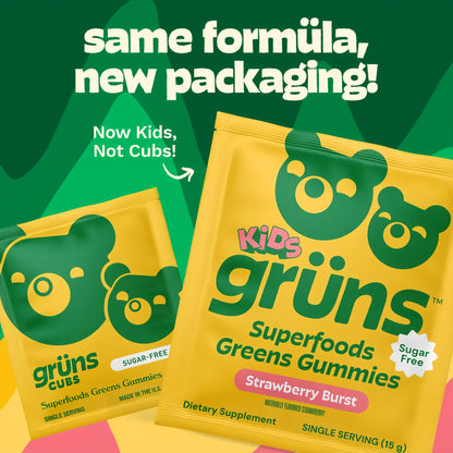 Grüns Kids Superfood Gummies
